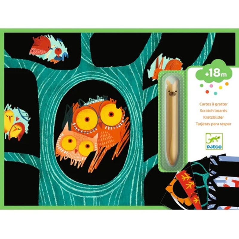 Scratch Card Animals