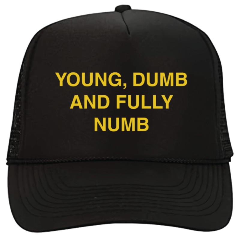 Wicked Clothes – ‘Fully Numb’ Trucker Hat: One Size