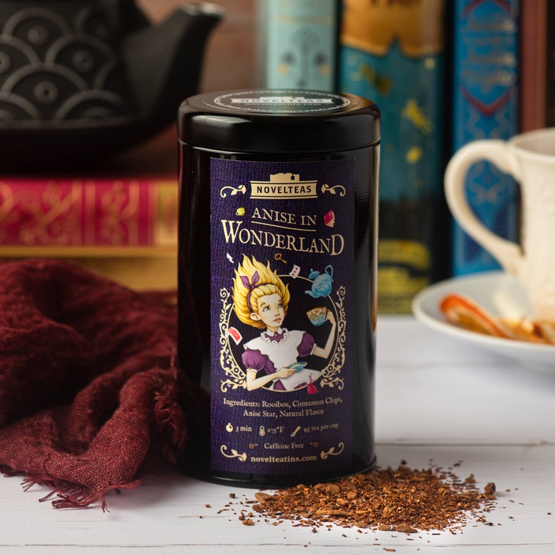 Alice in Wonderland – Punny Loose Tea with Bookmark