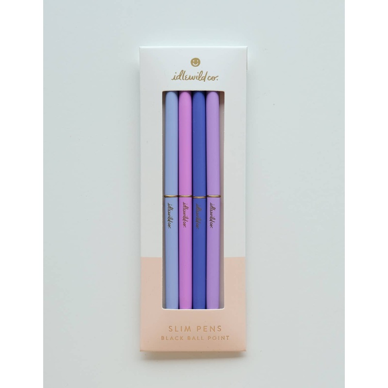 Slim Pens Set of Four | Spectrum Violets