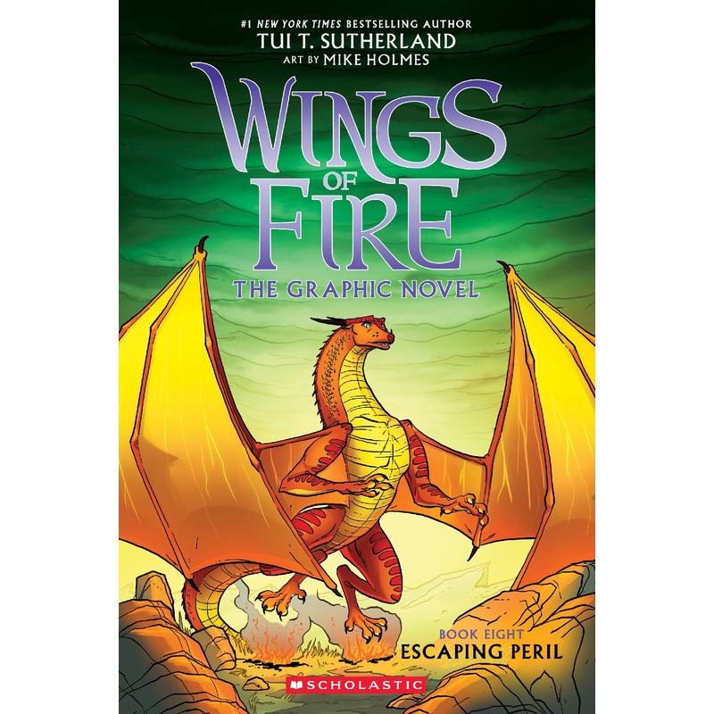 Escaping Peril: The Graphic Novel (wings Of Fire, Book Eight)