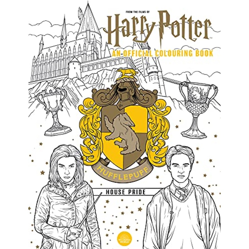 Harry Potter: Hufflepuff House Pride: The Official Colouring Book