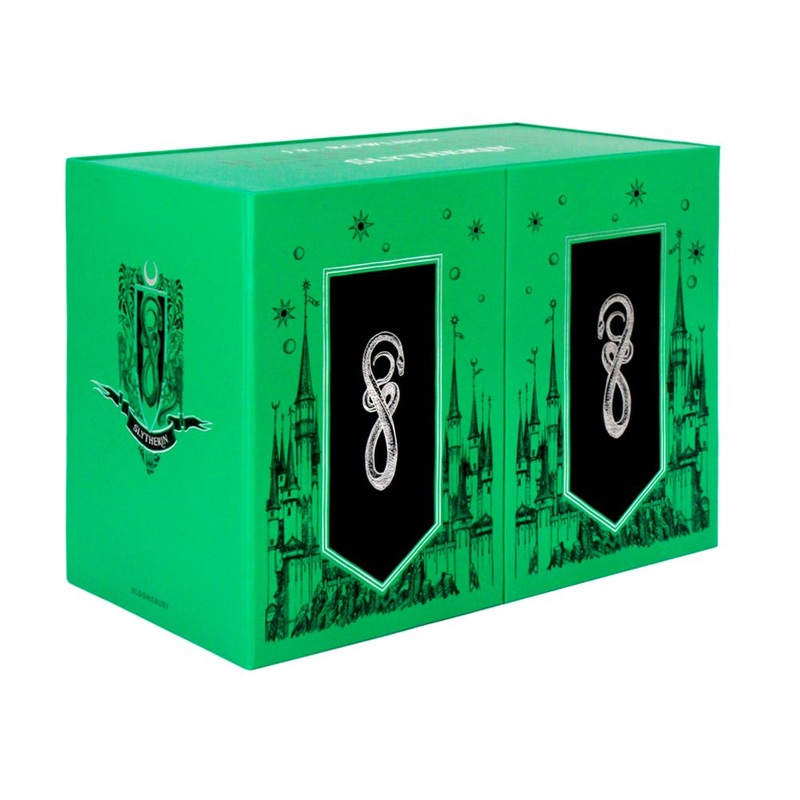 Harry Potter Slytherin House Editions Hardback Box Set: J.K. Rowling – Hardback Box Set