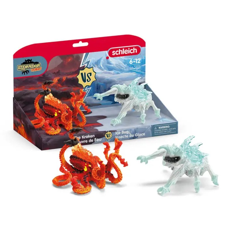 Ice Bug vs Fire Kraken
