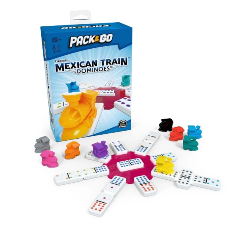 Pack & Go Mexican Train Dominoes