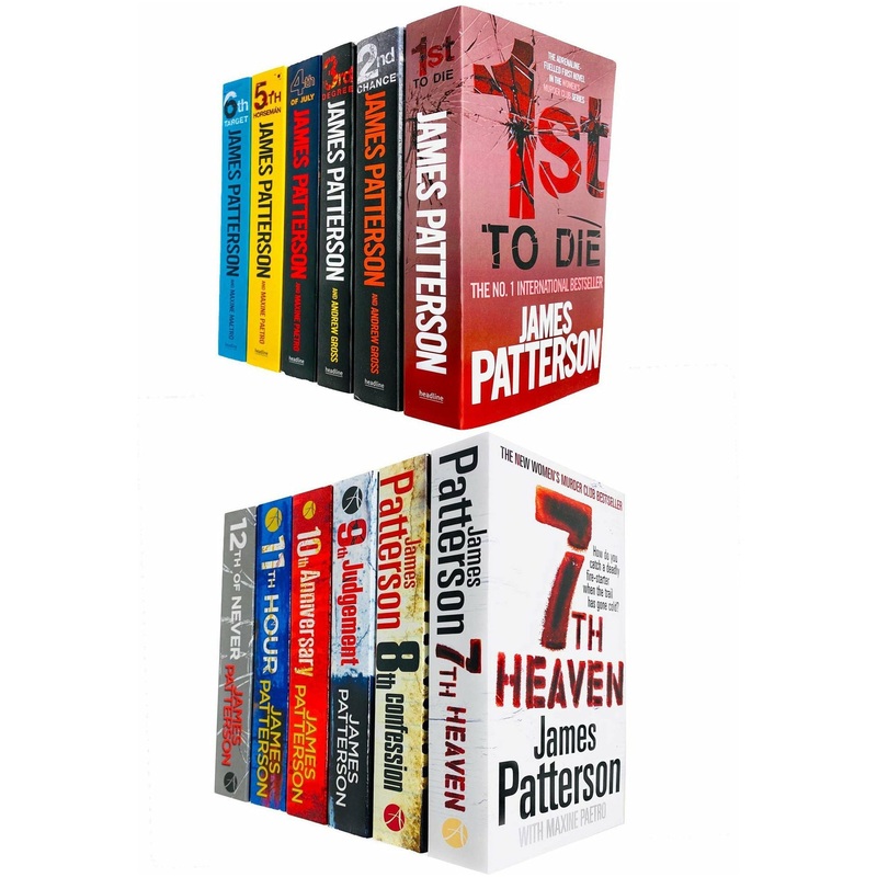Womens Murder Club 12 Books Collection Set by James Patterson (Books 1 – 12)
