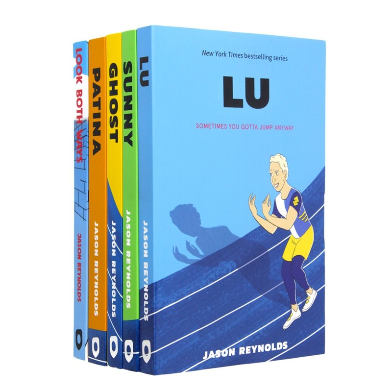Jason Reynolds’s Track Series Collection 5 Books Set (Ghost, Sunny, Patina, Lu)