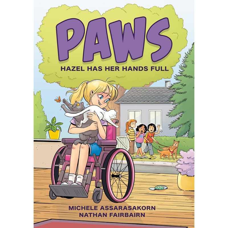 Paws: Hazel Has Her Hands Full: A Graphic Novel Hardcover