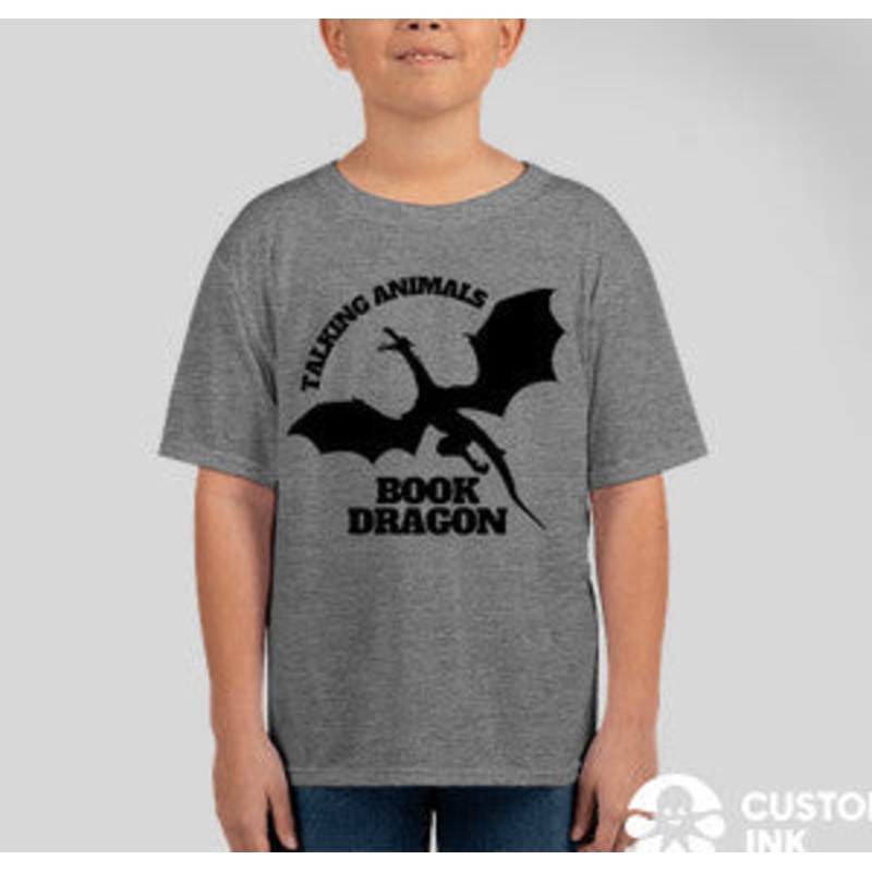 Talking Animals Book Dragon Youth T-Shirt – Small