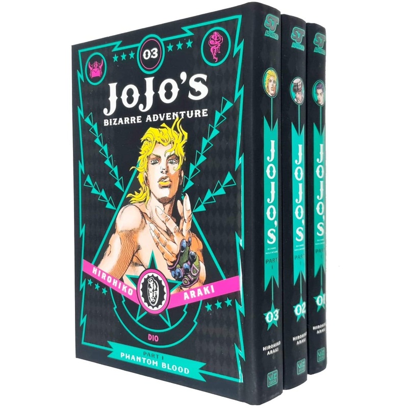 Jojos Bizarre Adventure Phantom Blood Part 1 – 3 Books – Phantom Blood Vol 1 Phantom Blood Vol 2 P..