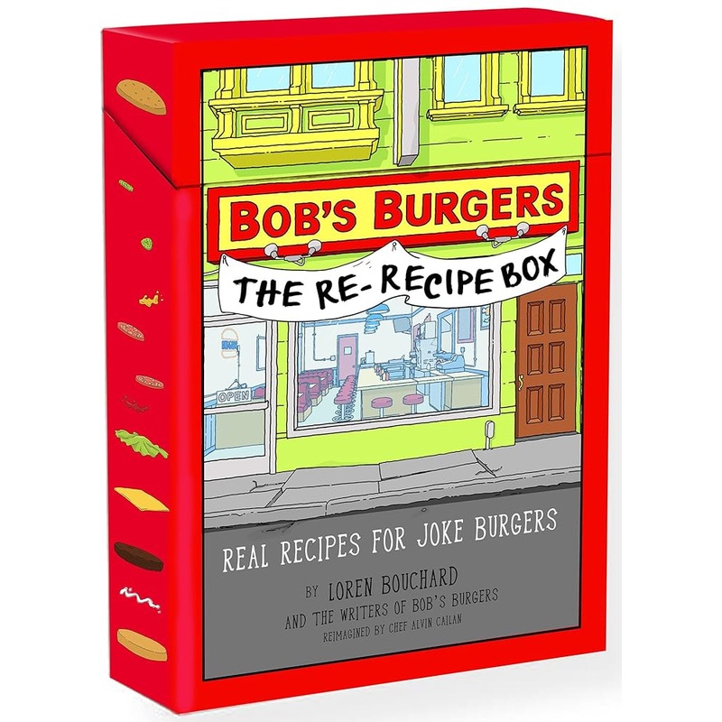 (09/09/25 PREORDER) Bobs Burgers (TM) The Re-Recipe Box: Real Recipes for Joke Burgers