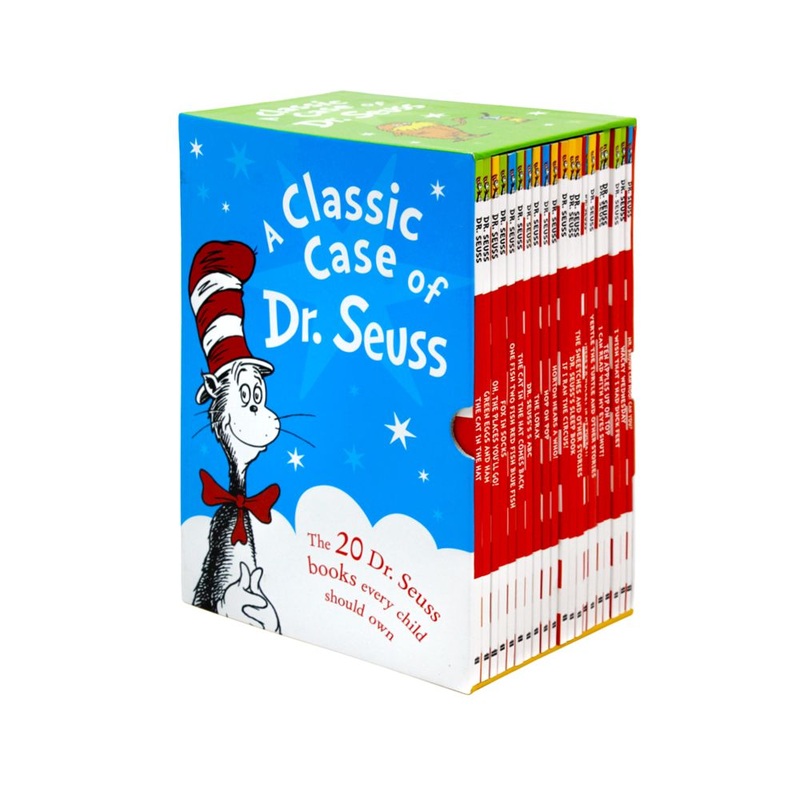 Dr. Seuss A Classic Case 20-Book Set | Fun & Imaginative Children’s Stories  Box Collection for Young Readers, Rhymes, Adventure & Family Reading