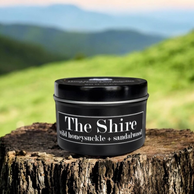 Fly Paper Products – The Shire 4oz Candle Wild Honeysuckle + Jasmine