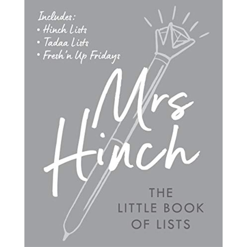 Mrs Hinch The Little Book of Lists: Includes Hinch Lists, Tadaa Lists, Fresh’n Up Fridays (Hardcover)