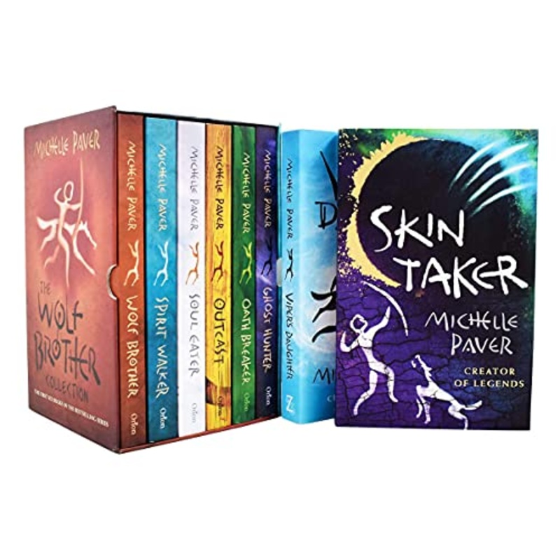 Chronicles of Ancient Darkness Series  8 Book Collection Set by Michelle Paver | Epic Children’s Fantasy Adventure, Bestselling Young Adult Fiction
