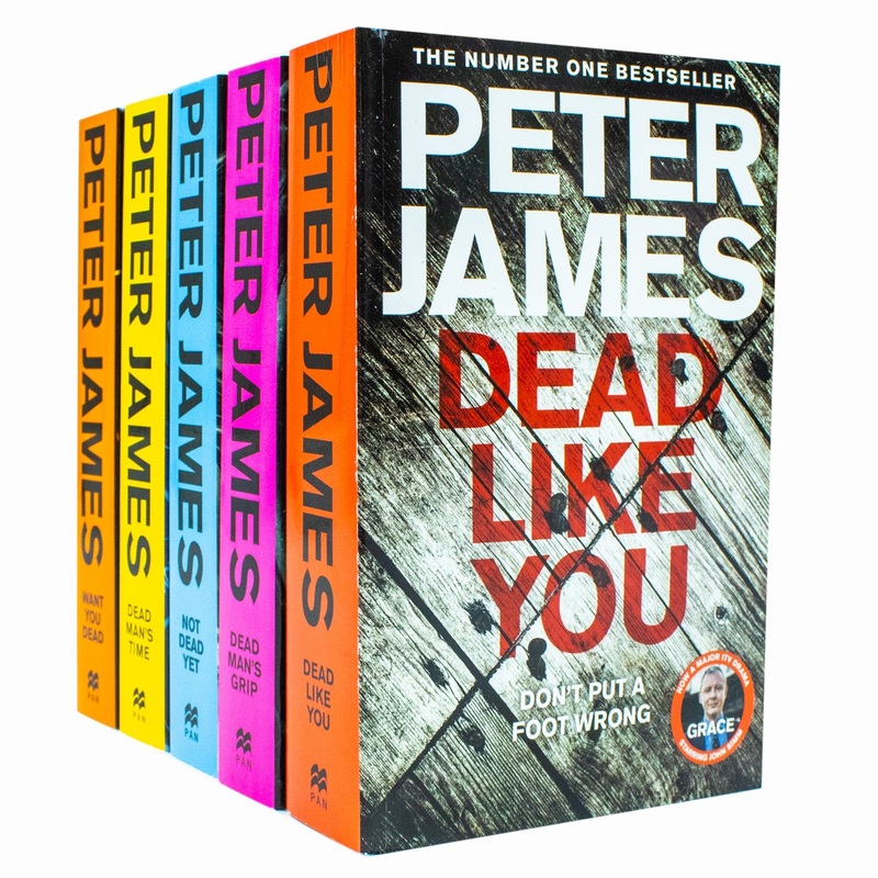 Roy Grace Series 610 Collection 5 Book Set by Peter James  Mystery & Thriller Novels: Dead Like You, Not Dead Yet, Dead Mans Time & More