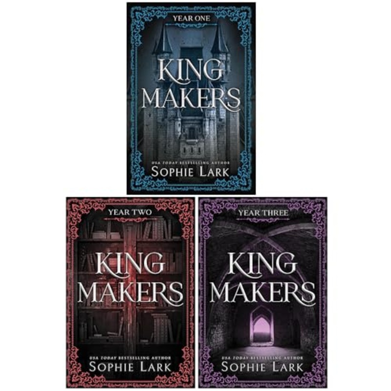 Kingmakers Series 3 Books Collection Set By Sophie Lark (Kingmakers Year One, Kingmakers Year Two and Kingmakers Year Three)