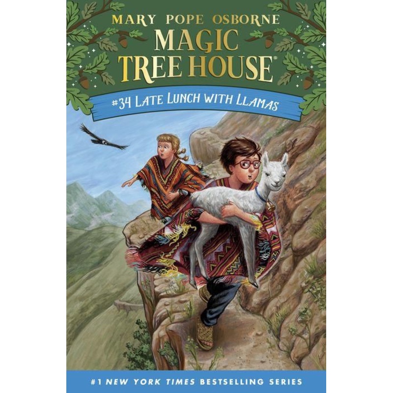 Late Lunch with Llamas (Magic Tree House Series #34) Hardcover