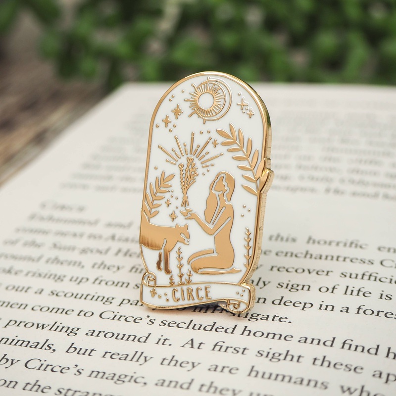 LiteraryEmporium – Circe Enamel Pin Badge – Greek Mythology Collection