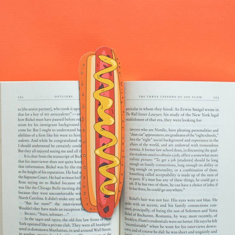 Humdrum Paper – Hot Dog Bookmark (it’s die cut!)
