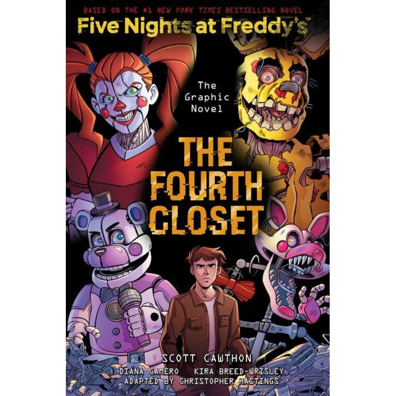 The Fourth Closet: An AFK Book (Five Nights at Freddy’s Graphic Novel #3) Hardcover