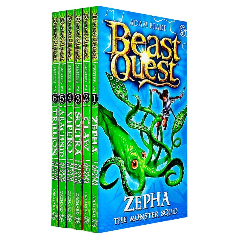 Beast Quest Set Series 2 The Golden Armour 6 Books Collection Set – Books 7-12