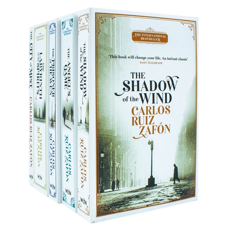 Cemetery of Forgotten Series 5 Book Set by Carlos Ruiz Zafn  Shadow of the Wind & More | Literary Fiction, Mystery, Unique Stories, Spanish Classics