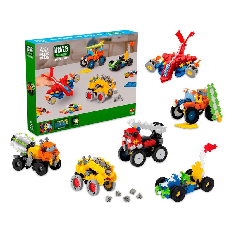 Learn To Build – Go! Vehicles Super Set