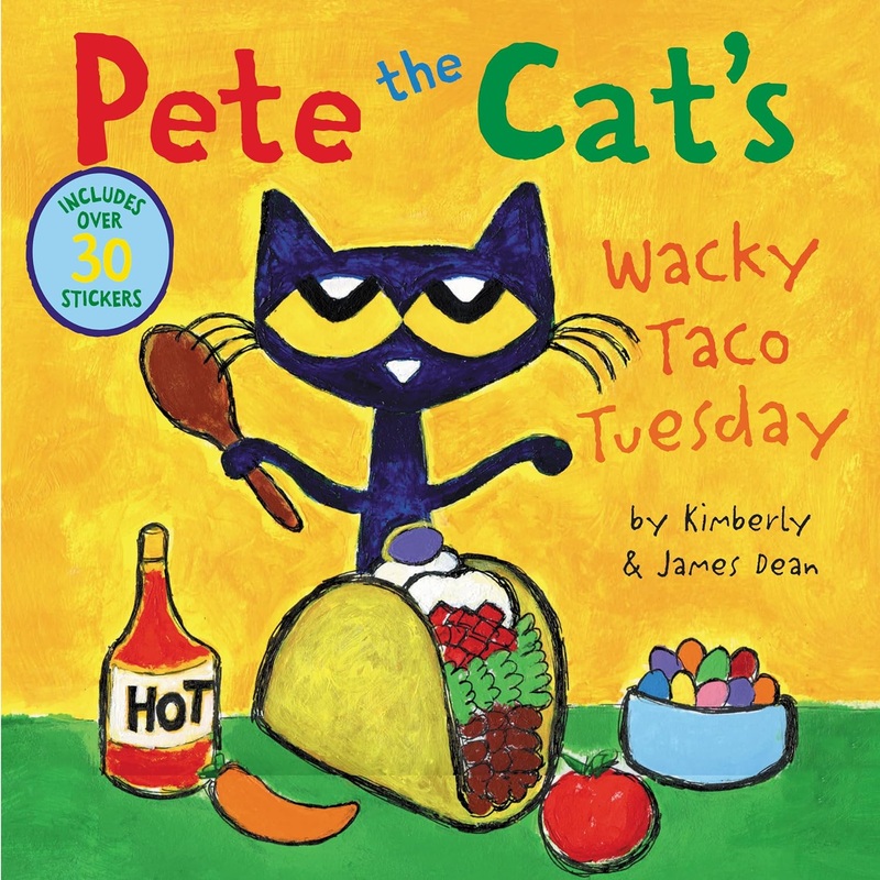 Pete the Cat’s Wacky Taco Tuesday Paperback