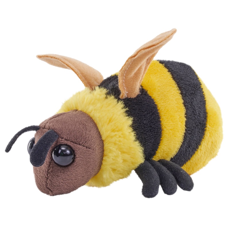Wild Republic – Pocketkins-Eco Bee Stuffed Animal 5″