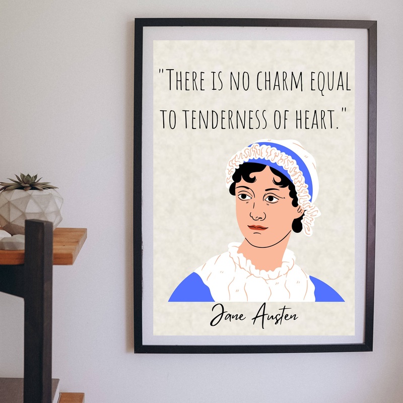 Author Series: Inspirational Quote Prints Vintage Styled 8X10 Inches All Eight Prints
