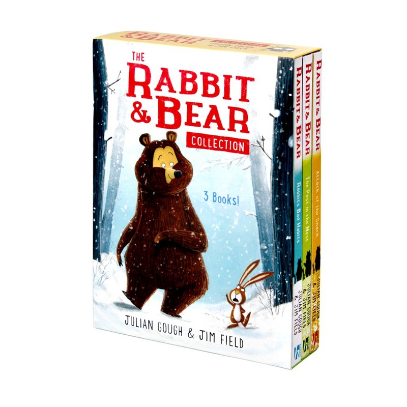 The Rabbit and Bear Collection 3 Books Box Set – Rabbit’s Bad Habits, The Pest in the Nest & Attack of the Snack – Fun Adventure Books for Kids