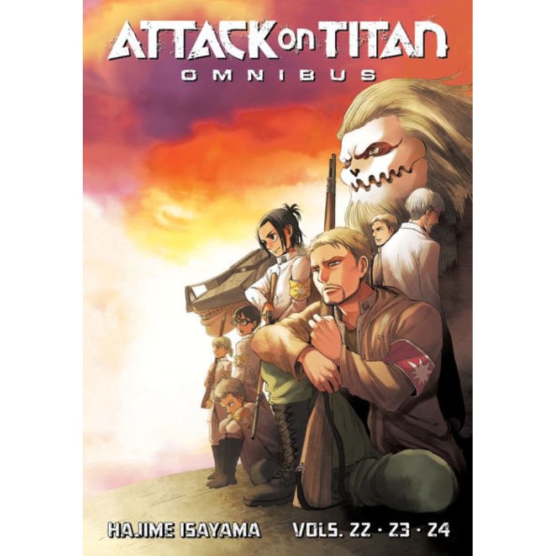 Attack on Titan Omnibus 8 (Vol. 22-24) Paperback