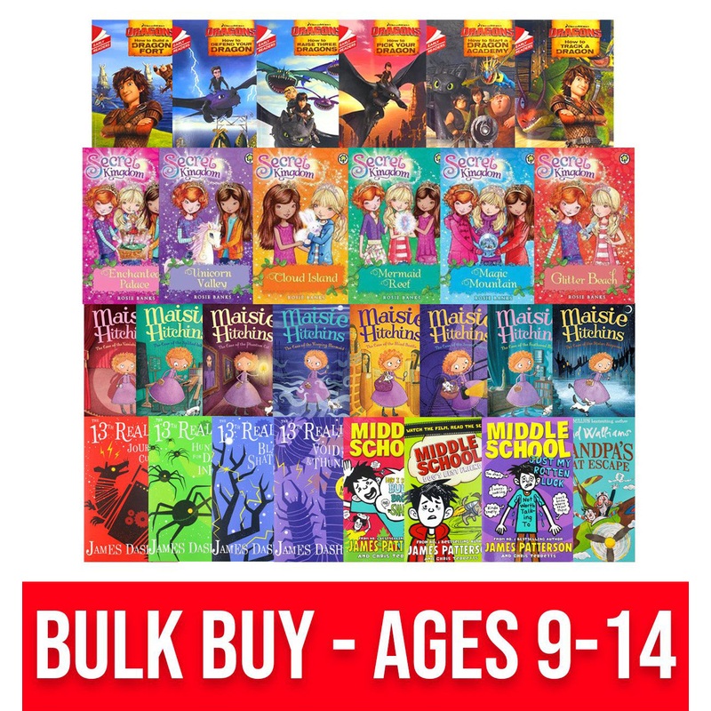 Bulk Buy New Children Fiction 28 Books Collection Set Reading Educational