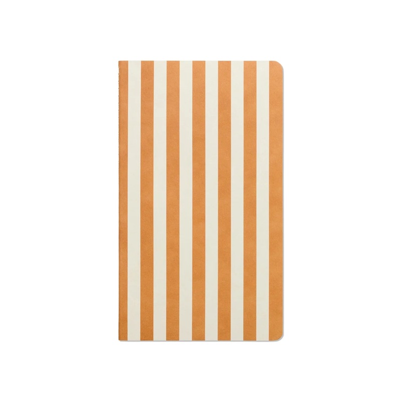 Designworks Ink Notebook Striped Brown