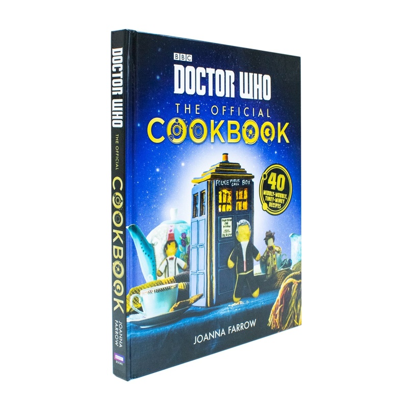 Doctor Who: The Official Cookbook by Joanna Farrow – Sci-Fi Recipes, BBC Fandom, Themed Cooking, Geek Food, Entertainment, Pop Culture Cuisine