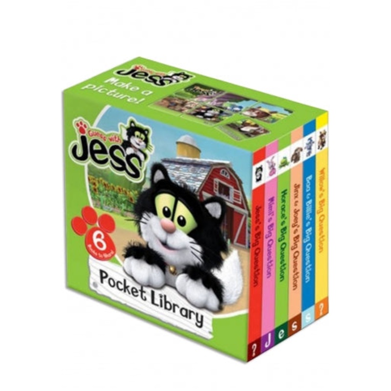 Guess with Jess Pocket little Library Collection 6 Books set
