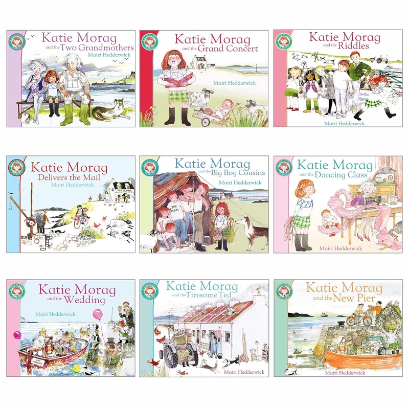 Katie Morag Series 9 Books Collection Set by Mairi Hedderwick (Katie Morag and the Dancing Class, Katie Morag And The Tiresome Ted, Katie Morag and the Wedding, Katie Morag And The Riddles & 5 More)