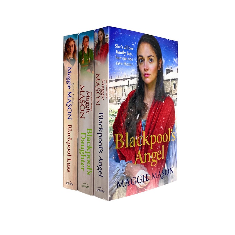 Maggie Mason 3 Books Set Collection Sandgronians Trilogy Blackpool’s Angel