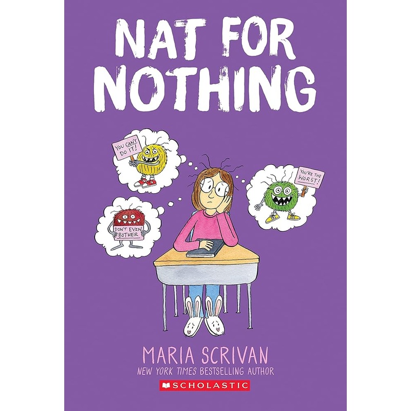 Nat for Nothing: A Graphic Novel (Nat Enough #4) by Maria Scrivan