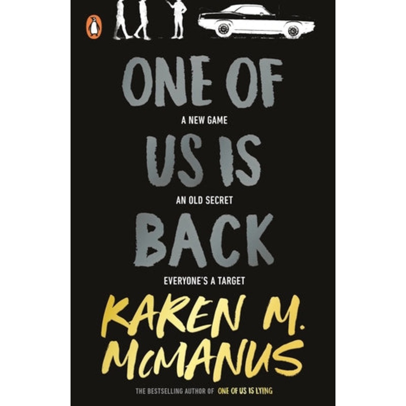 One of Us Is Back by Karen McManus, Paperback, Young Adult Mystery Series  for Ages 12+ with Thrilling Suspense and Drama