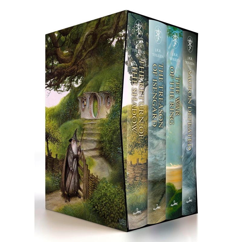 The History of Middle-Earth Box Set #3: The Return of the Shadow / The Treason of Isengard / The War of the Ring / Sauron Defeated Hardcover
