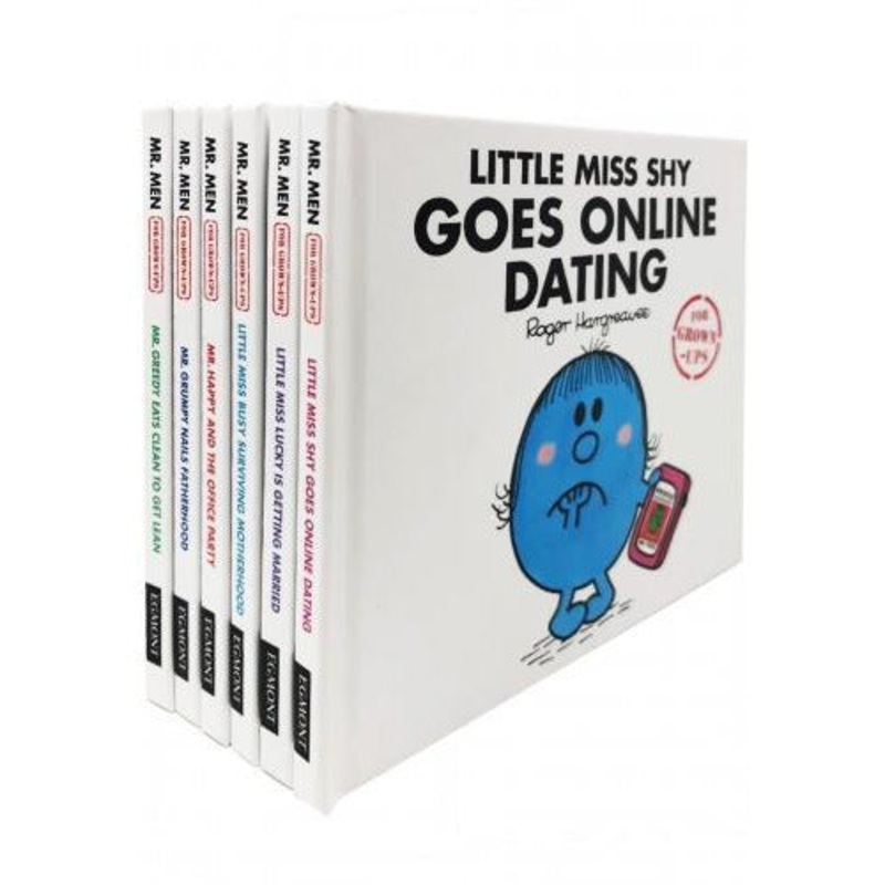 Mr Men And Little Miss Grown Ups – 6 Books Set By Roger Hargreaves