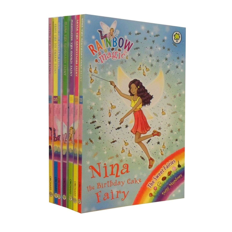 Rainbow Magic The Sweet Fairies Collection Daisy Meadows 7 Books Set Series 19 (Vol 127 – 133)