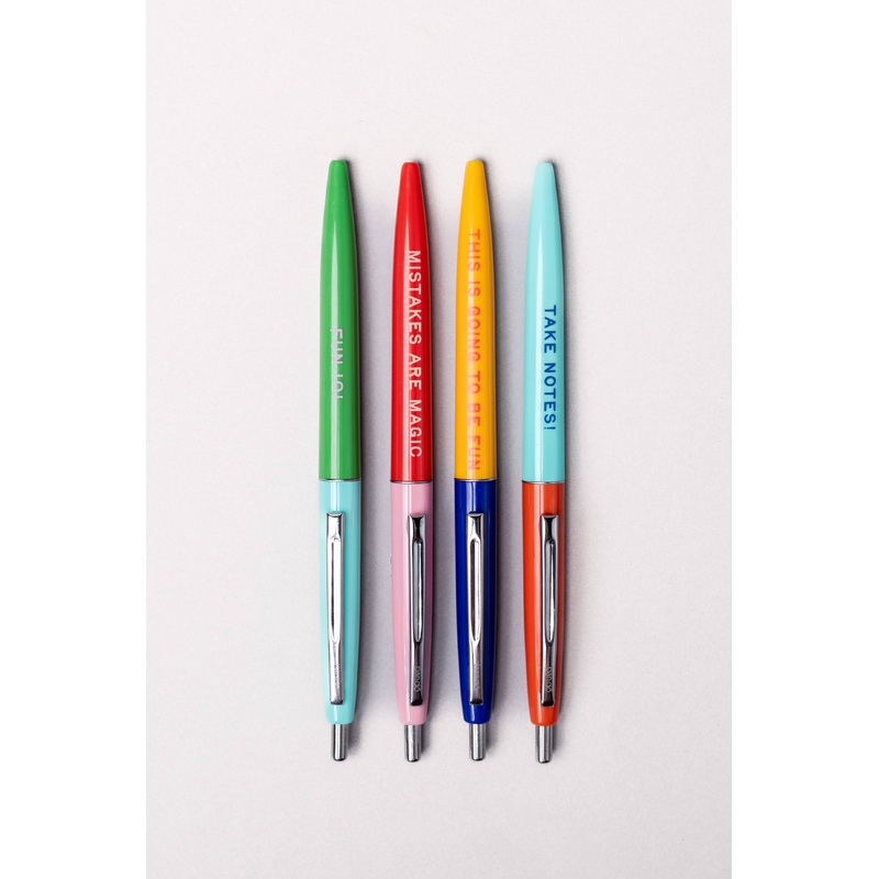 Retro Pen Set, Assorted