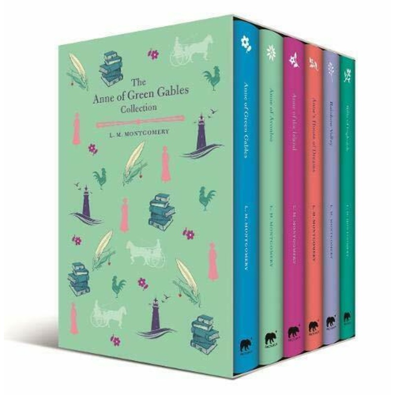 The Anne of Green Gables 6-Book Box Set Collection  Classic Children’s Literature by L.M. Montgomery | Timeless Fiction, Adventure & Friendship