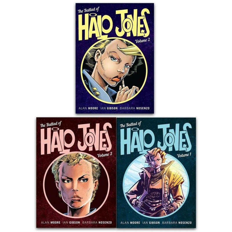The Ballad of Halo Jones Collection 3 Books Set By Alan Moore (Vol 1-3) Manga