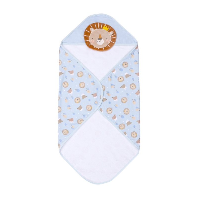 BABY LION HOODED TOWEL
