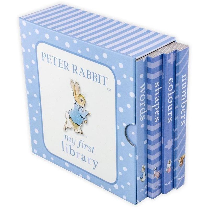 Beatrix Potter Peter Rabbit: My First Library 4 Board Book Collection Set