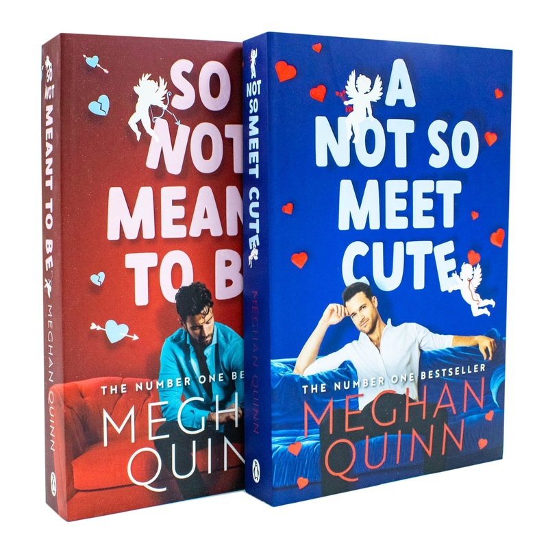 Cane Brothers Series by Meghan Quinn  2 Book Set: So Not Meant to Be & A Not So Meet Cute | Contemporary Romance, Comedy, Fiction for 12+ years